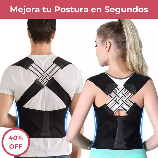 🔝Revolucionario Corrector de Espalda, Mejora tu postura Lumbar Anti-Joroba, Unisex - Original ✔️