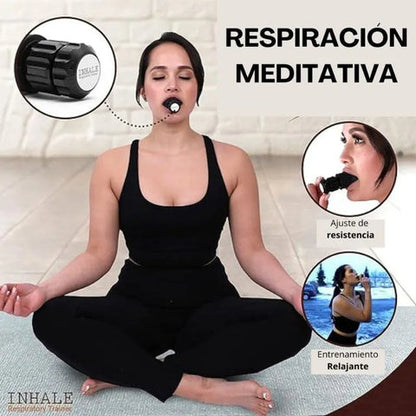 InhalaX®️ Ejercitador de Pulmones - Respiración mejor