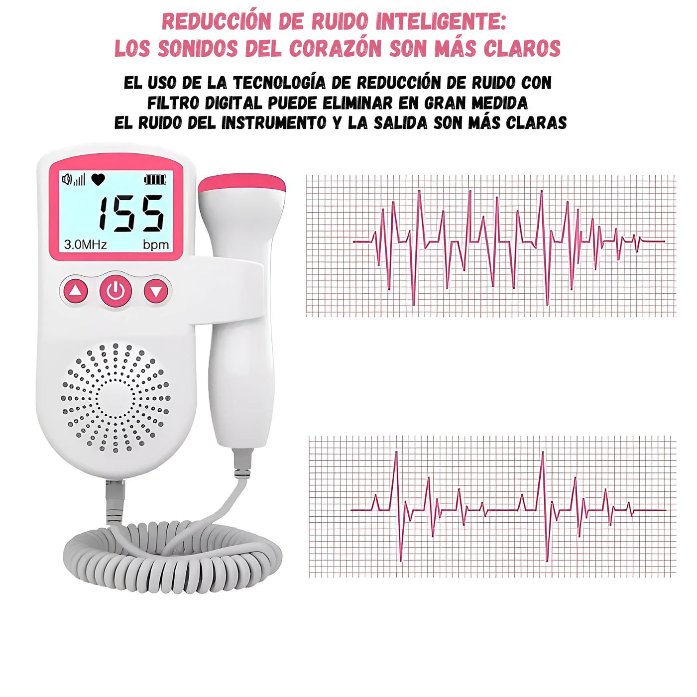 EcoDoppler™︎ - Monitor Latidos Fetal